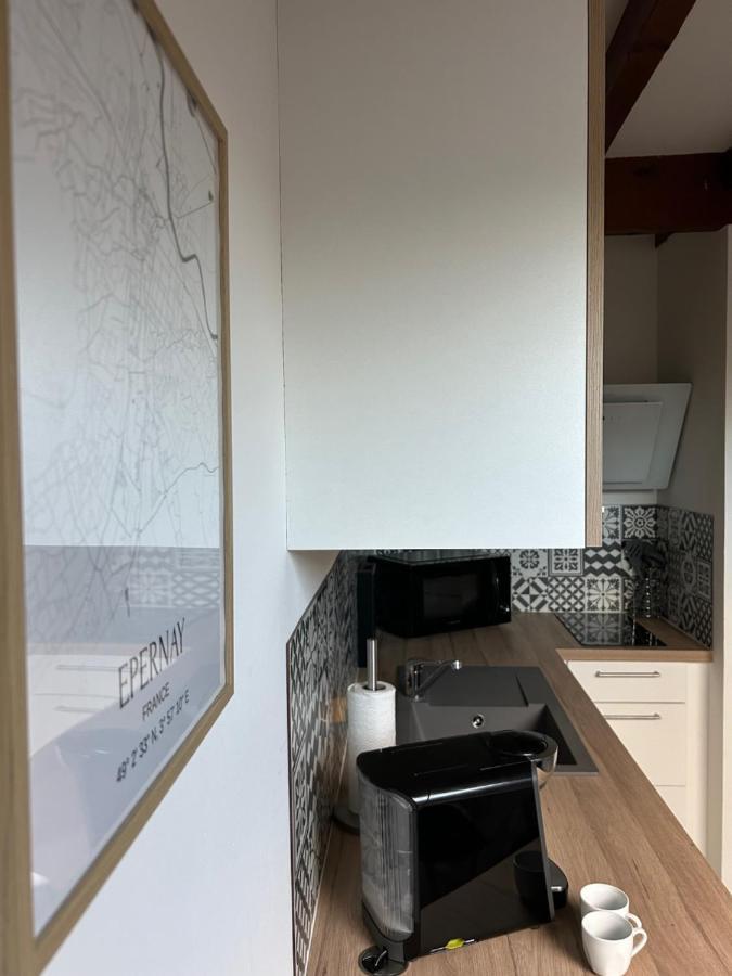 Apartmán Le P'Tit Millesime - Hypercentre Épernay Exteriér fotografie